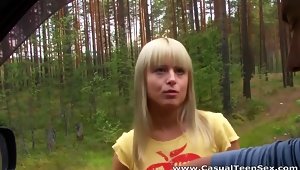 Watch Hitchhiker Fucked Within The Woods