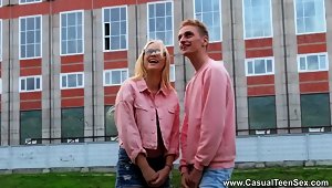 Watch Blonde Teen Porn Wet Informal Fuck